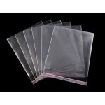 Prima-obchod PP sáček s lepicí klopou 13x14,5 cm, barva transparent – Zboží Živě