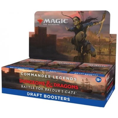 Wizards of the Coast Magic The Gathering: Commander Legends Baldur s Gate Draft Booster Box