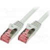 síťový kabel Logilink CQ2051S Patch, S/FTP, 6, licna, Cu, LSZH, 2m, bílý