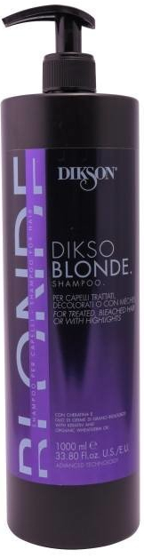 Dikson DiksoBlond šampon na zesvětlené nebo melírované vlasy 1000 ml