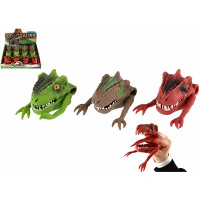 Teddies Maňásek dinosaurus 6x8cm silikon 3 barvy – Zboží Mobilmania
