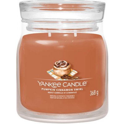 Yankee Candle Signature Pumpkin Cinnamon Swirl 368 g – Zbozi.Blesk.cz