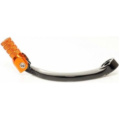 ACCEL řadící páčka (řadička) KTM 690 DUKE 08-18 hliníková, barva černá, koncovka oranžová – Hledejceny.cz