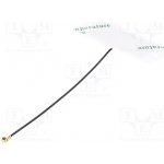 MOLEX 206560-0100 Anténa; BEIDOU,GNSS,GPS; 0,9dBi,1dBi,1,37dBi; na plochý kabel – Sleviste.cz