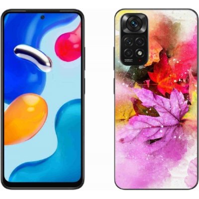mmCase Gelové Xiaomi Redmi Note 11S 4G - barevné listy – Zboží Živě