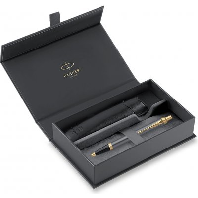 Parker IM Core Grey GT kuličkové pero dárková sada s pouzdrem 1502/3291613 – Zboží Živě