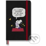 Moleskine Zápisník Peanuts tvrdé desky A5 linkovaný černý – Zbozi.Blesk.cz