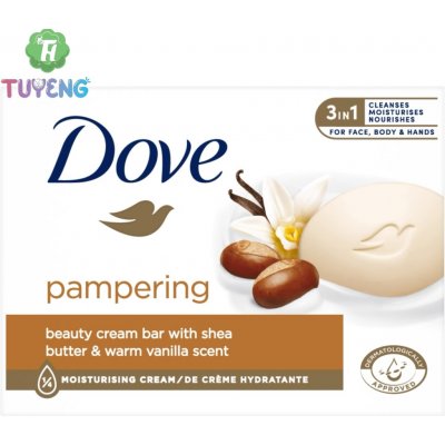 Dove Purely Pampering Shea Butter toaletní mýdlo 100 g – Hledejceny.cz