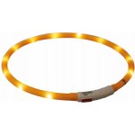 Trixie Obojek pro psa silikonový svítící – Zboží Dáma