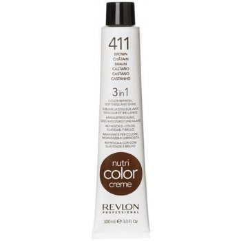 Revlon Nutri Color Cream 411 hnědá 100 ml