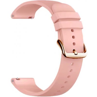 Madvell Silikonový řemínek růžová s hranatou sponou – Zboží Dáma