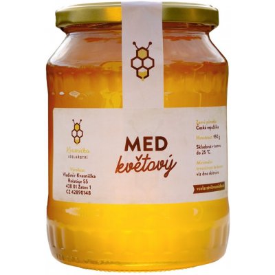 Včelařství Kvasnička Med květový 950 g