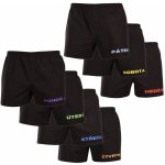 Nedeto 7pack pánské trenky černé 7NDTT001 – Sleviste.cz