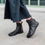 Shapen Divine kotníkové barefoot boty black – Sleviste.cz