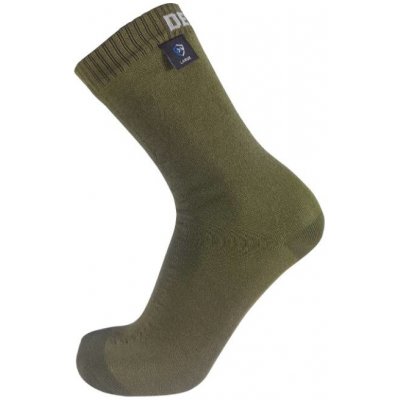 DexShell ponožky Ultra Thin Crew Socks Olive Green