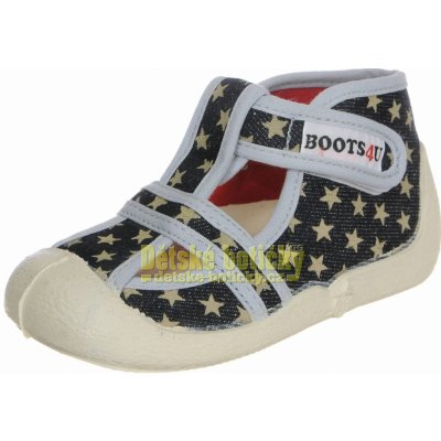 Boots4U T020 modrá potisk