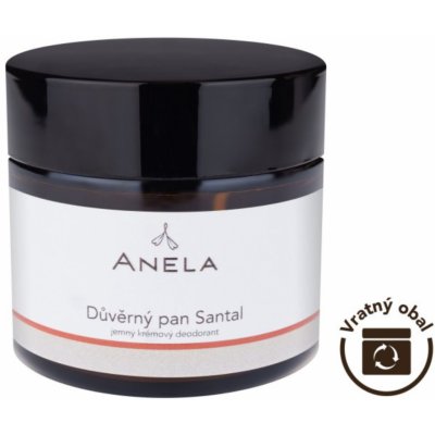 Anela Důvěrný pan Santal jemný krémový deodorant 50 ml – Hledejceny.cz