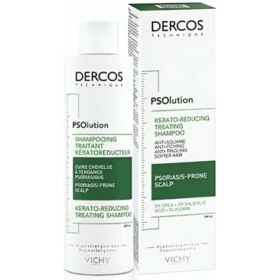Vichy Dercos PSOlution šampon pro pokožku hlavy se sklonem k lupénce 200 ml – Zboží Dáma