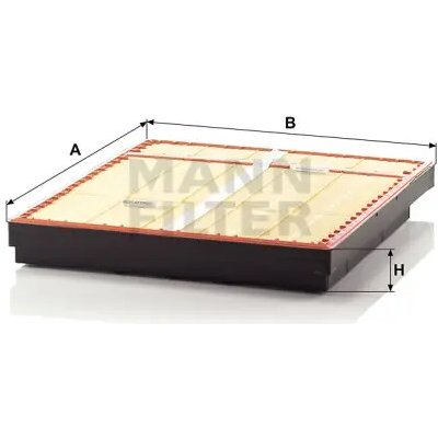 MANN FILTER Vzduchový filtr C 64 1500/1 – Hledejceny.cz