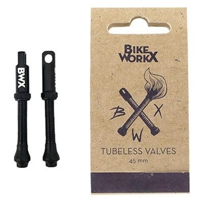 Bikeworkx Tubeless Valves 45 mm