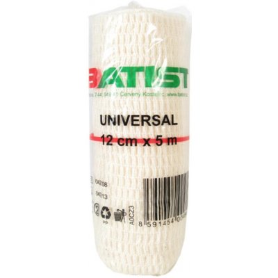 Batist obinadlo elastické Universal 12cmx5m 1 ks – Zboží Dáma