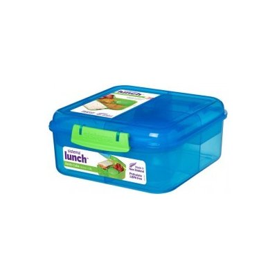 Sistema krabička na obědy Bento Cube modrá