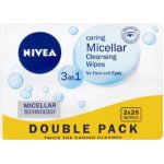 Nivea Micellar Wipes Aqua Rose odličovací ubrousky 25 ks – Zbozi.Blesk.cz