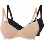 esmara podprsenka 2 kusy černá/béžová – Zboží Dáma