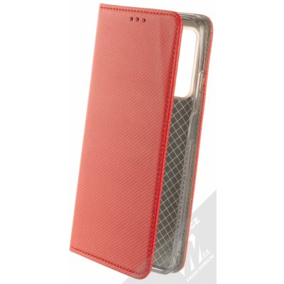 Pouzdro 1Mcz Magnet Book flipové Xiaomi Mi 10T 5G, Mi 10T Pro 5G červené – Zbozi.Blesk.cz