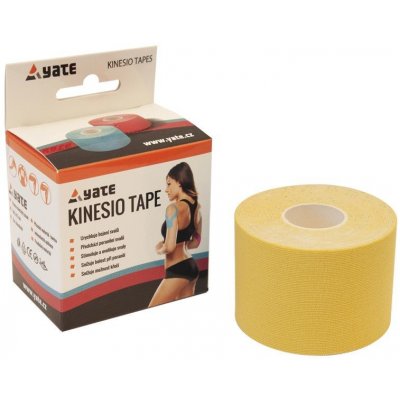 Yate Kinesiology Tape vhodné do vody žlutá 5cm x 5m – Sleviste.cz