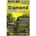 TLAMA games Obaly na karty Diamond Yellow: American Mini 41x63 mm 100 ks – Zboží Živě