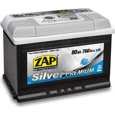 ZAP Silver 12V 80Ah 760A 58035 – Hledejceny.cz