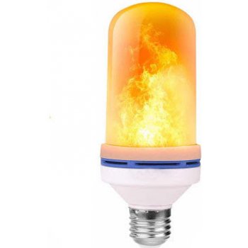 TopLux LED žárovka FLAME 3W teplá bílá s efektem plamenu E27