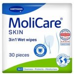 MoliCare Skin Vlhčené ubrousky 3v1 30 ks – Sleviste.cz