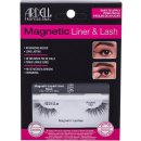 Ardell Magnetic Liner & Lash Demi Wispies Black 1 pár + magnetická gelová linka 2 g Black + štěteček na linku