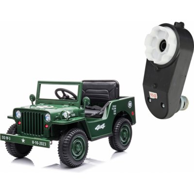 andos Náhradní motor s převodovkou pro pohon kol - elektrické autíčko Džíp Willys 4x4 jednomístný JH-103 – Zboží Dáma