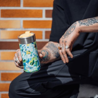 Boost Termohrnek se sítkem Blue Peonies 400 ml – Zboží Dáma