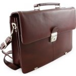 Arwel Pánská kožená aktovka Kilimandžáro Hnědá – Zboží Mobilmania