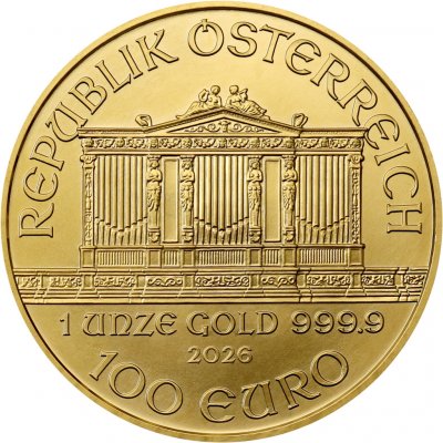 Münze Österreich zlatá mince Wiener Philharmoniker 2026 1 oz – Hledejceny.cz