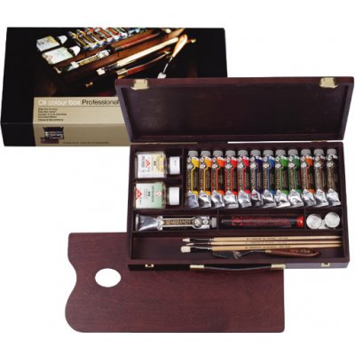 Sada akrylových barev Rembrandt Professional 15x40 ml + příslušenství – Hledejceny.cz