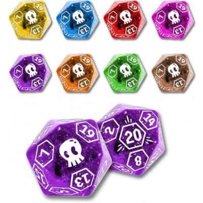 Rollacrit Heroes of Barcadia Enhanced Dice Set – Zbozi.Blesk.cz