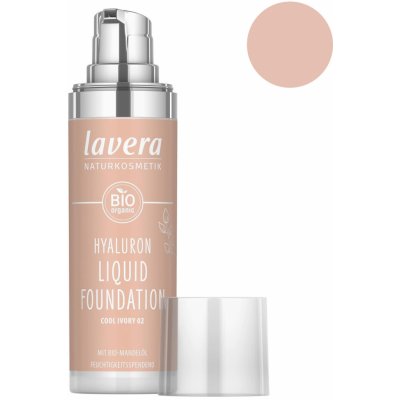 lavera Lehký tekutý make-up s kyselinou hyaluronovou 02 Cool Ivory 30 ml – Hledejceny.cz