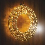 EMOS LED vánoční věnec 480 LED venkovní i vnitřní teplá bílá – Zboží Mobilmania
