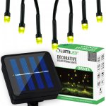 Girlanda solární zahradní 7x LED Ozdobné světelné puntíky ORNIS LUMILED – Hledejceny.cz
