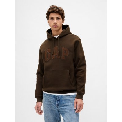GAP mikina VintageSoft Hnědá – Hledejceny.cz