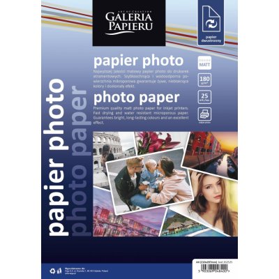 Galeria Papieru A4, 180 g/m2, 25 listů – Hledejceny.cz