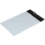 100 ks - Obálka plastová samolepicí bílo-černá 250x350, tl. 0,06 (80% podíl recyklátu) – Zboží Dáma