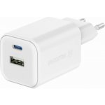 Swissten síťový adaptér gan 1x usb-c 45w pd + 1x usb-a 18w qc bílý – Zboží Živě