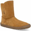 Dětské kotníkové boty Froddo dětské zimní barefoot boty TEX SUEDE G3160238-2 hnědá