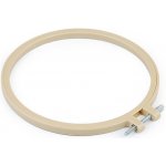 Vyšívací kruh plastový Ø12 cm béžová světlá 10 ks 46147 98969 211425 – Zboží Dáma